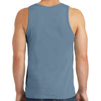 Port & Co Beach Wash ® Garment Dyed Tank, Denim Blue, Back view