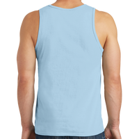 Port & Co Beach Wash ® Garment Dyed Tank, Glacier, Back view