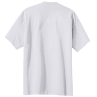 Port & Co Core Blend Pocket Tee, Ash, Back view