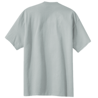 Port & Co Core Blend Pocket Tee, Athletic Heather, Back view