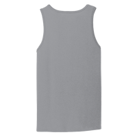 Port & Co Core Cotton Tank Top, Athletic Heather / Athletic Heather, Back view