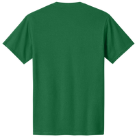 Port & Co Core Cotton Tee, Athletic Kelly, Back view