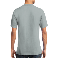 Port & Co Core Cotton V Neck Tee, Athletic Heather, New product view view