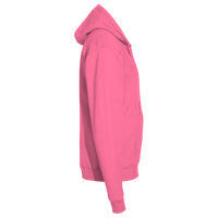 Port & Co Core Fleece Full Zip Hooded Sweatshirt, Neon Pink, Right Sleeve view