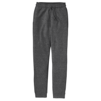 Port & Co Core Fleece Jogger, Dark Heather Grey, Front view