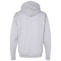 Port & Co Core Fleece Pullover Hooded Sweatshirt, Ash, Back view