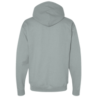 Port & Co Core Fleece Pullover Hooded Sweatshirt, Athletic Heather, Back view