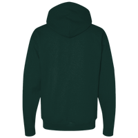 Port & Co Core Fleece Pullover Hooded Sweatshirt, Dark Green, Back view