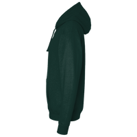 Port & Co Core Fleece Pullover Hooded Sweatshirt, Dark Green, Left Sleeve view