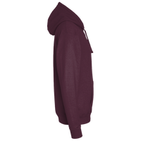 Port & Co Core Fleece Pullover Hooded Sweatshirt, Maroon, Right Sleeve view
