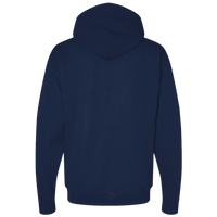 Port & Co Core Fleece Pullover Hooded Sweatshirt, Navy, Back view