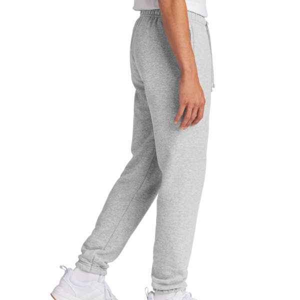 Port & Co Core Fleece Sweatpant, Ash, Right Side view