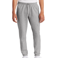 Port & Co Core Fleece Sweatpant, Athletic Heather, Front view