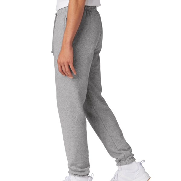 Port & Co Core Fleece Sweatpant, Athletic Heather, Left Side view
