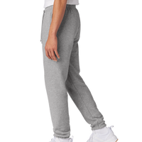 Port & Co Core Fleece Sweatpant, Athletic Heather, Left Side view