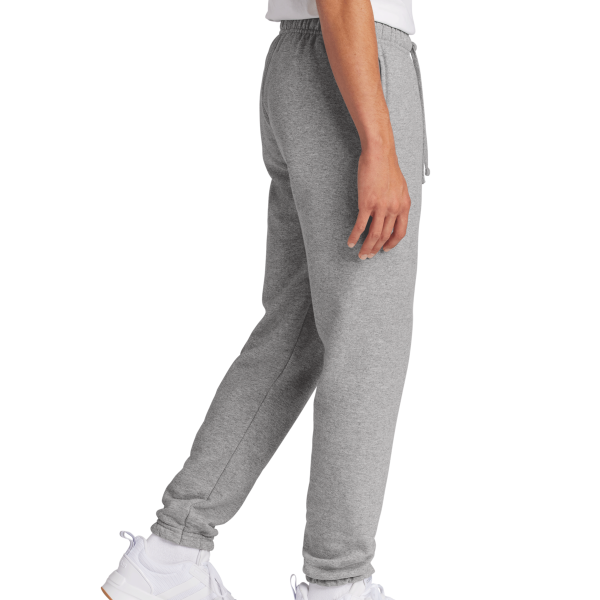 Port & Co Core Fleece Sweatpant, Athletic Heather, Right Side view