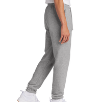 Port & Co Core Fleece Sweatpant, Athletic Heather, Right Side view