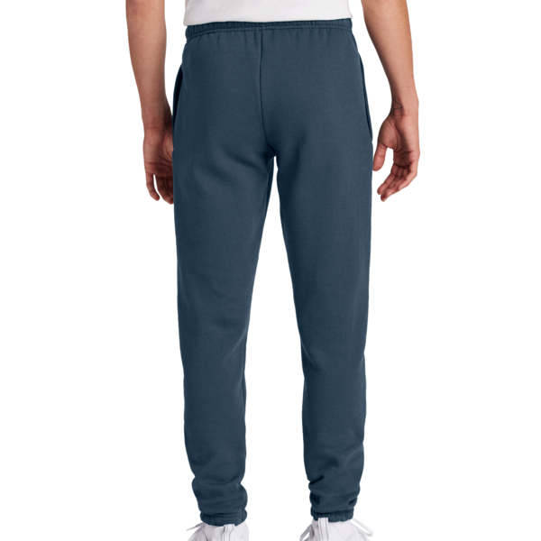 Port & Co Core Fleece Sweatpant, Navy, Back view