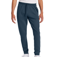 Port & Co Core Fleece Sweatpant, Navy, Front view