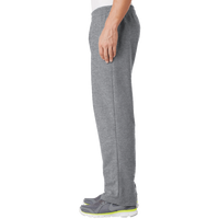 Port & Co Core Fleece Sweatpant with Pockets, Athletic Heather, Left Side view