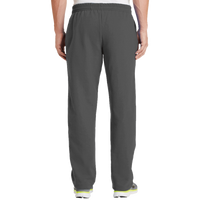 Port & Co Core Fleece Sweatpant with Pockets, Charcoal, Back view