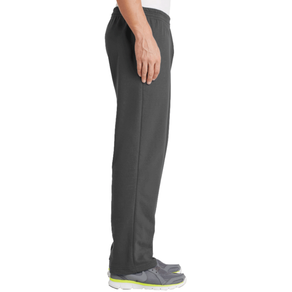 Port & Co Core Fleece Sweatpant with Pockets, Charcoal, Right Side view