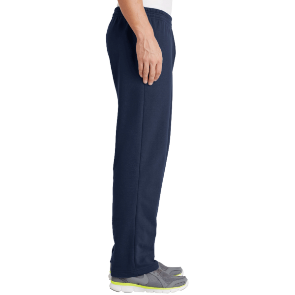 Port & Co Core Fleece Sweatpant with Pockets, Navy, Right Side view