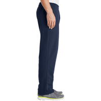 Port & Co Core Fleece Sweatpant with Pockets, Navy, Right Side view