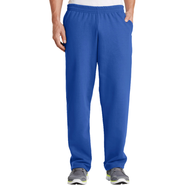 Port & Co Core Fleece Sweatpant with Pockets, Royal, Front view