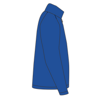 Port & Co Fan Favorite Fleece 1/4 Zip Pullover Sweatshirt, True Royal, Right Side view