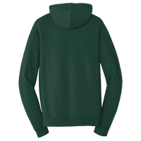 Port & Co Fan Favorite Fleece Full Zip Hooded Sweatshirt, Forest Green, Back view