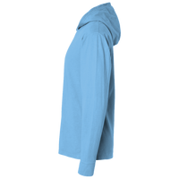 Port & Co Performance Pullover Hooded Tee, Carolina Blue, Left Sleeve view