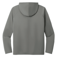 Port & Co Performance Pullover Hooded Tee, Charcoal, Back view