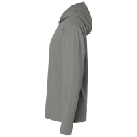 Port & Co Performance Pullover Hooded Tee, Charcoal, Left Sleeve view