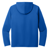 Port & Co Performance Pullover Hooded Tee, True Royal, Back view