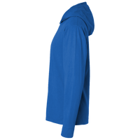 Port & Co Performance Pullover Hooded Tee, True Royal, Left Sleeve view