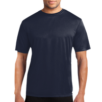 Port & Co Performance Tee, Deep Navy, Front view