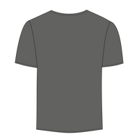 Port & Co Tall Core Blend Pocket Tee, Charcoal, Back view