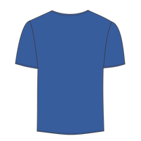 Port & Co Tall Core Blend Pocket Tee, Royal, Back view