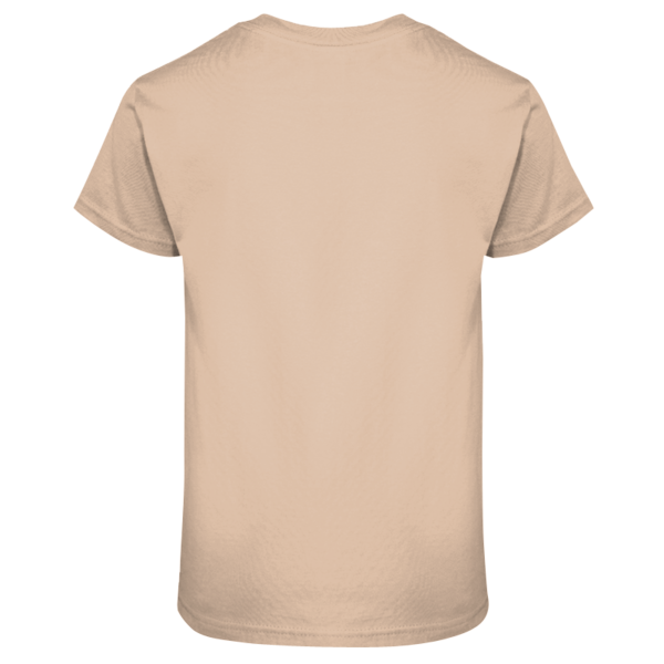 Port & Co Tall Core Blend Tee, Desert Sand, Back view