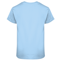 Port & Co Tall Core Blend Tee, Light Blue, Back view