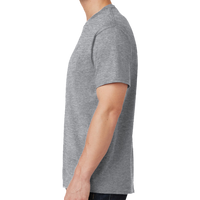Port & Co Tall Core Cotton Tee, Athletic Heather, Left Sleeve view