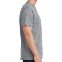 Port & Co Tall Core Cotton Tee, Athletic Heather, Right Sleeve view