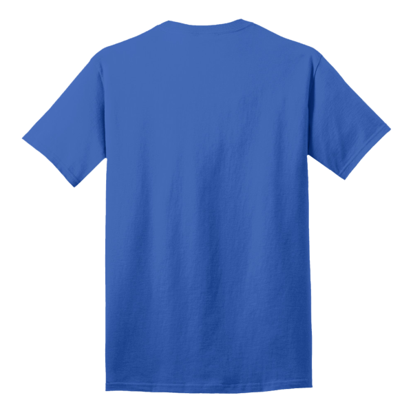 Port & Co Tall Core Cotton Tee, Royal, Back view