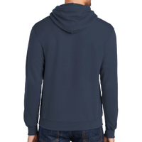 Port & Co Tall Core Fleece Pullover Hooded Sweatshirt, Navy, Back view