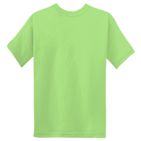 Port & Co Tall Essential Pocket Tee, Lime, Back view