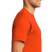 Port & Co Tall Essential Pocket Tee, Orange, Right Sleeve (Short) view