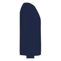 Port & Co Tall Long Sleeve Essential Pocket Tee, Navy, Right Sleeve (Long) view