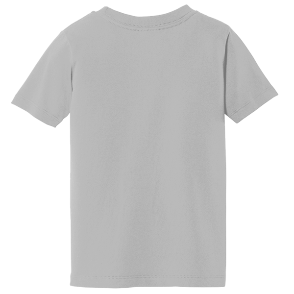 Port & Co Toddler Fan Favorite Tee, Athletic Heather, Back view