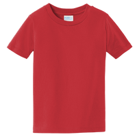 Port & Co Toddler Fan Favorite Tee, Bright Red, Front view